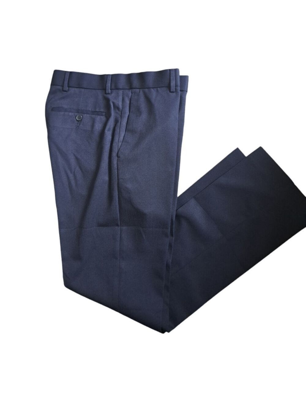 APT.9 Slim fit easy care Men's Dress Pants navy blue lightweight 30/32